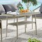 Alaterre Furniture Windham All-Weather Wicker Outdoor 26"H Cocktail Table with Glass Top AWWA04AA - alternate 8